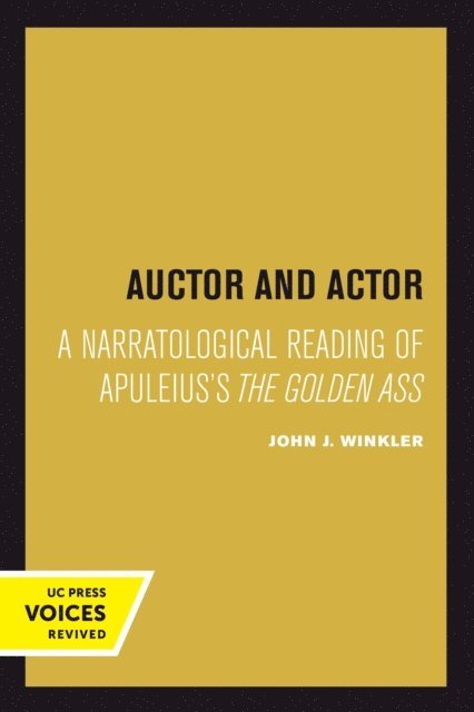 John J. Winkler - Auctor and Actor, E-bok