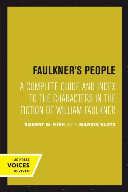 Robert W. Kirk - Faulkner's People, E-bok. Tillgänglighet: Lägg i varukorg