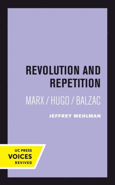 Jeffrey Mehlman - Revolution and Repetition, E-bok