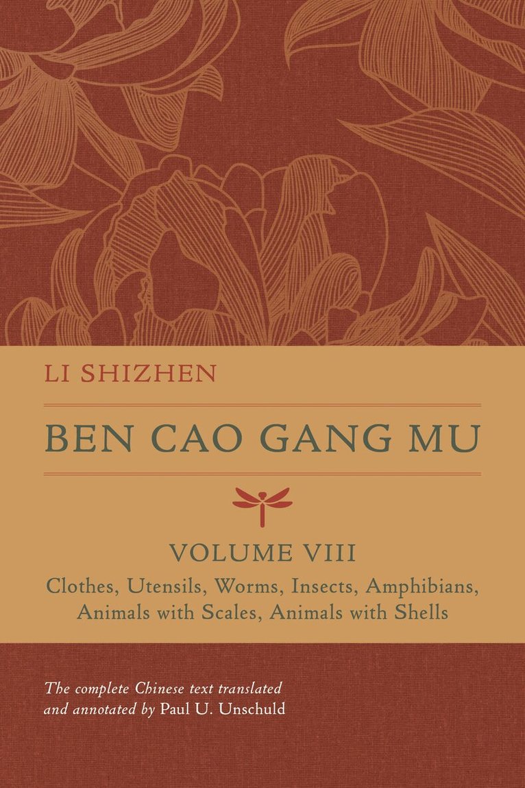 Li Shizhen - Ben Cao Gang Mu, Volume VIII, Inbunden