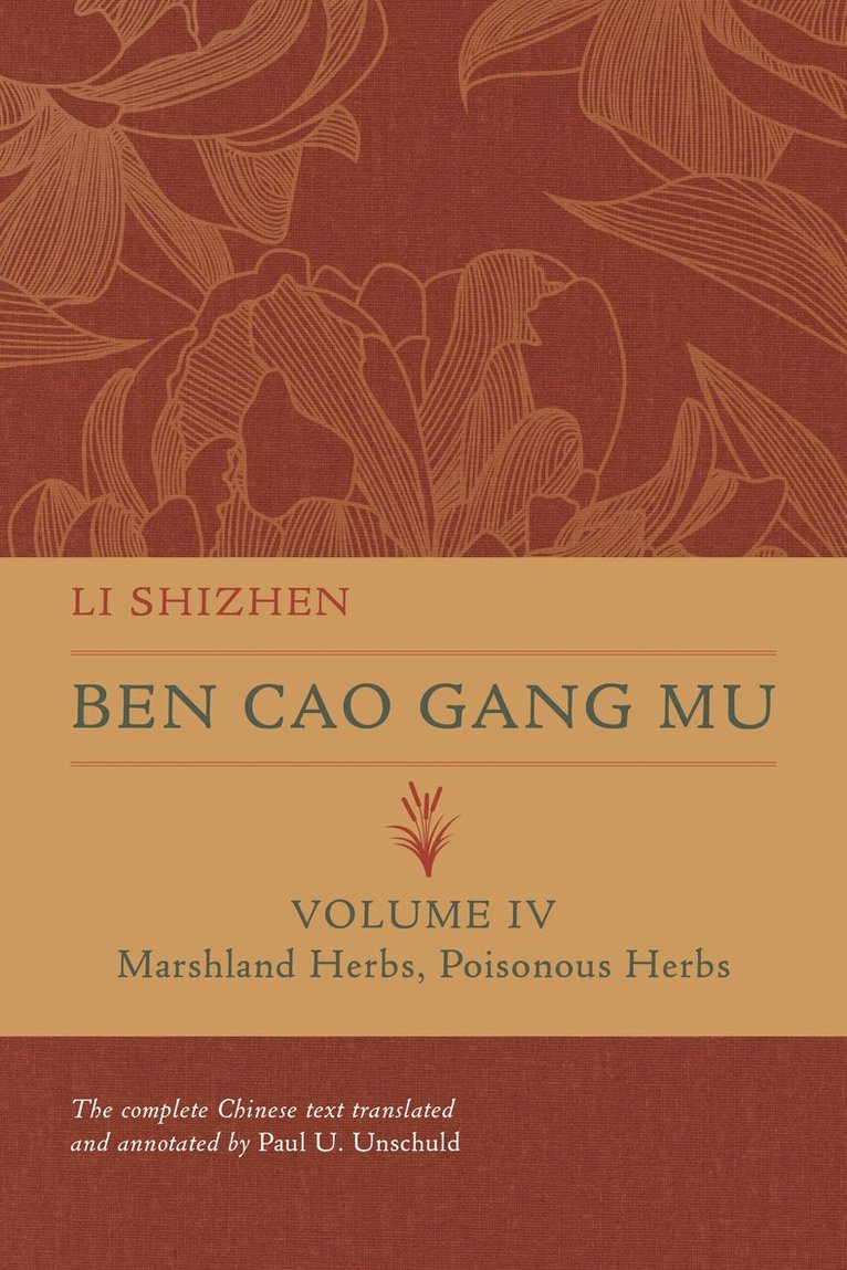 Li Shizhen - Ben Cao Gang Mu, Volume IV, Inbunden