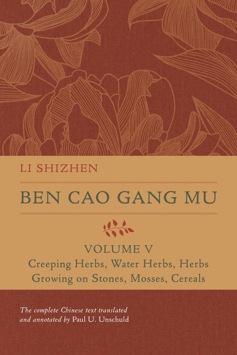 Li Shizhen - Ben Cao Gang Mu, Volume V, Inbunden