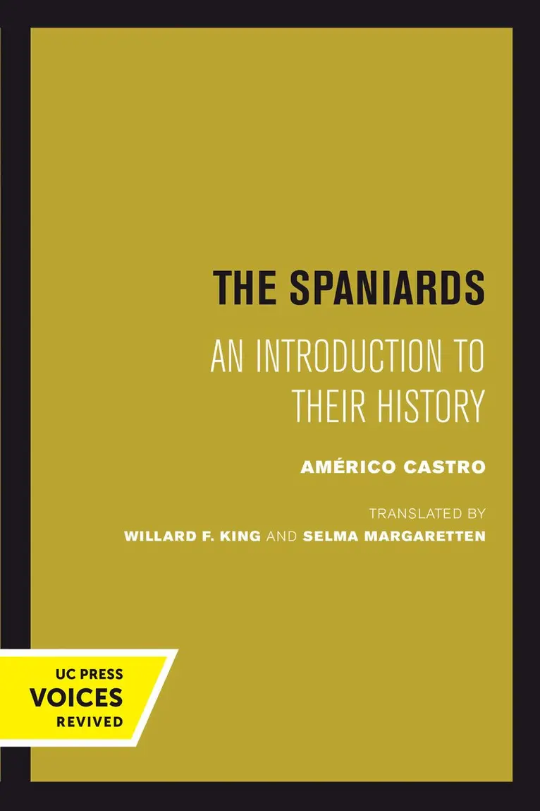 Americo Castro - Spaniards, Inbunden. Tillgänglighet: Lägg i varukorg