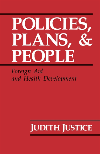 Judith Justice - Policies, Plans, and People, E-bok
