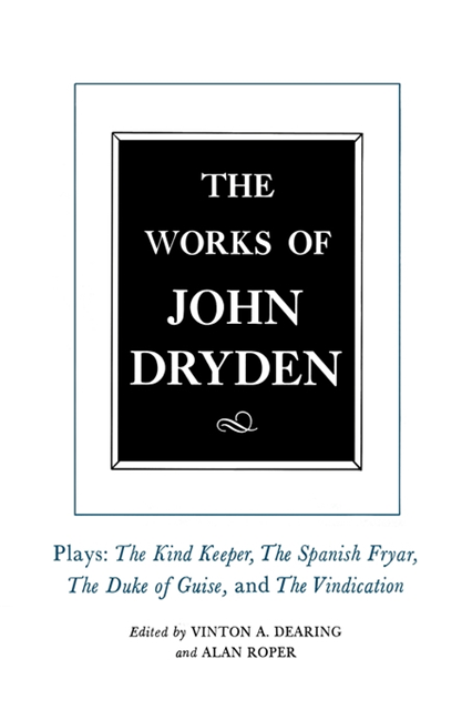 John Dryden - Works of John Dryden, Volume XIV, E-bok