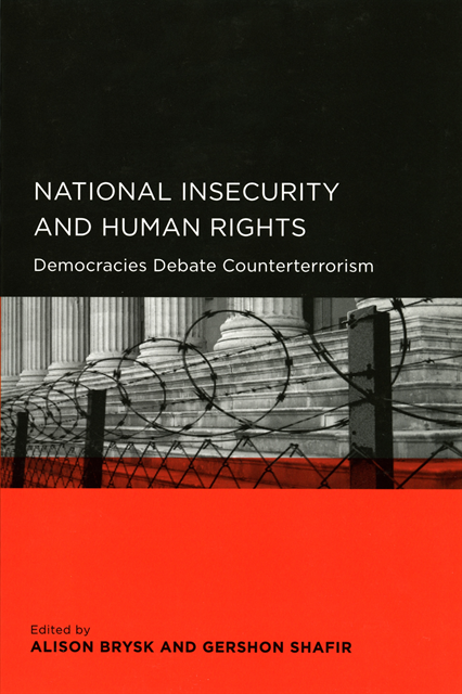 Gershon Shafir, Alison Brysk - National Insecurity and Human Rights, E-bok