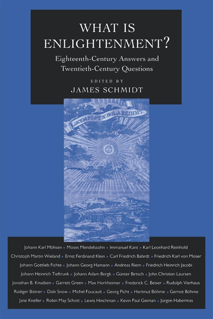 James Schmidt - What Is Enlightenment?, E-bok
