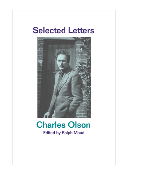 Charles Olson, Ralph Maud - Selected Letters, E-bok