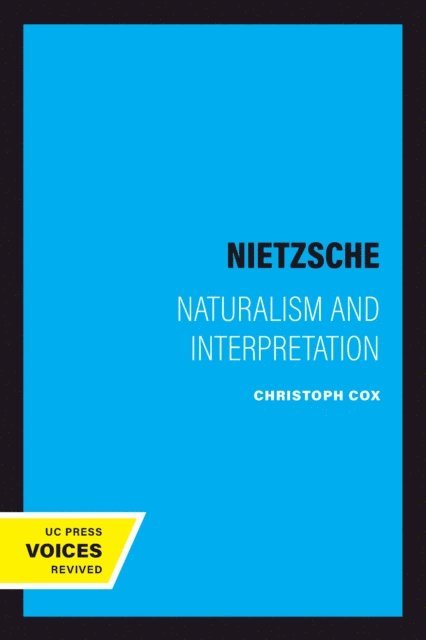 Christoph Cox - Nietzsche, E-bok