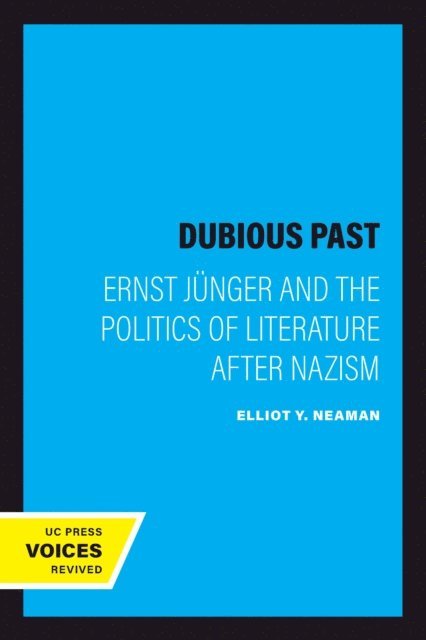 Elliot Y. Neaman - Dubious Past, E-bok