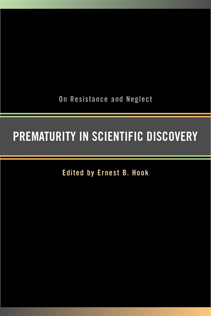 Ernest B. Hook - Prematurity in Scientific Discovery, E-bok
