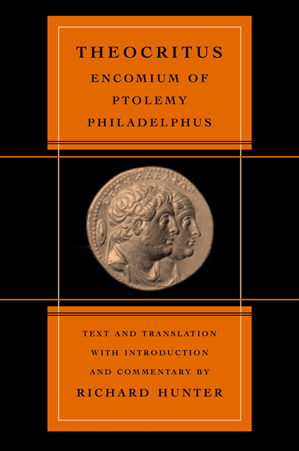 Theocritus - Encomium of Ptolemy Philadelphus, E-bok