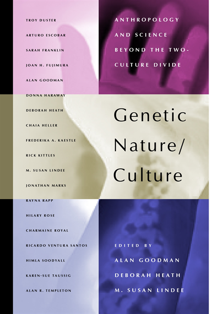 M. Susan Lindee, Prof. Deborah Heath, Prof. Alan H. Goodman - Genetic Nature/Culture, E-bok