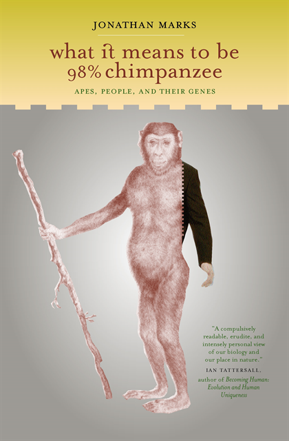 Jonathan Marks - What It Means to Be 98% Chimpanzee, E-bok