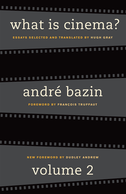 Andre Bazin - What Is Cinema? Volume II, E-bok