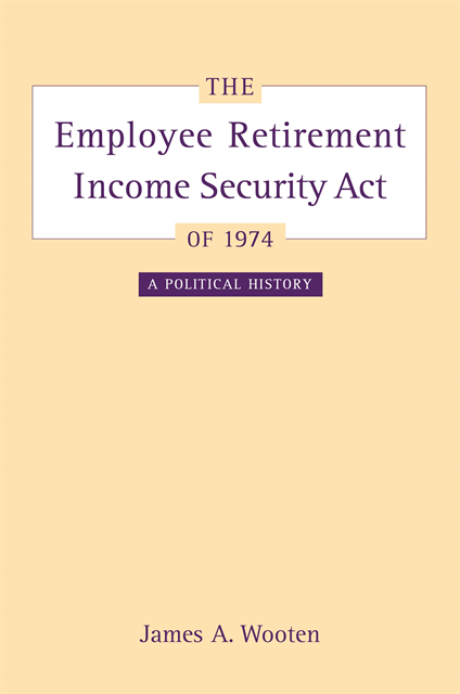 James Wooten - Employee Retirement Income Security Act of 1974, E-bok
