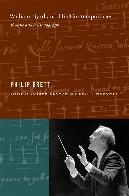 Philip Brett, Davitt Moroney, Joseph Kerman - William Byrd and His Contemporaries, E-bok