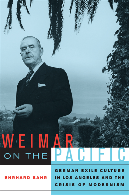 Ehrhard Bahr - Weimar on the Pacific, E-bok