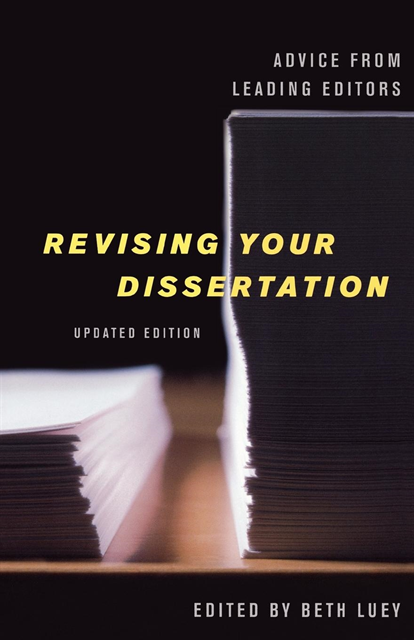 Beth Luey - Revising Your Dissertation, Updated Edition, E-bok. Tillgänglighet: Lägg i varukorg