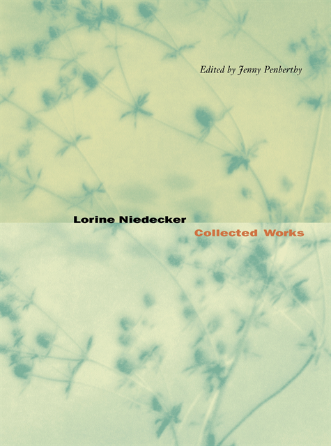 Lorine Niedecker, Jenny Penberthy - Lorine Niedecker, E-bok