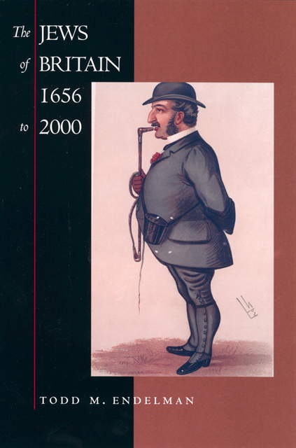 Todd M. Endelman - Jews of Britain, 1656 to 2000, E-bok