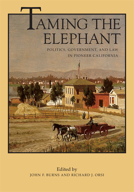 Richard J. Orsi, John F. Burns - Taming the Elephant, E-bok