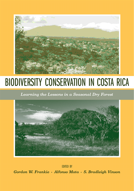 S. Bradleigh Vinson, Alfonso Mata, Gordon W. Frankie - Biodiversity Conservation in Costa Rica, E-bok