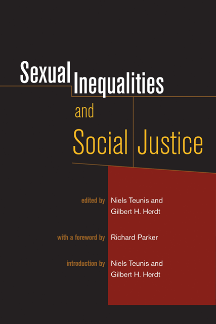 Gilbert H. Herdt, Niels Teunis - Sexual Inequalities and Social Justice, E-bok