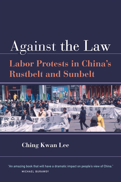 Ching Kwan Lee - Against the Law, E-bok