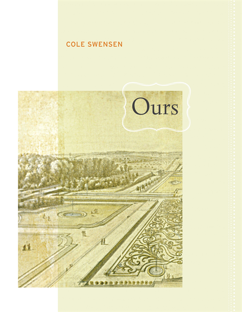 Cole Swensen - Ours, E-bok