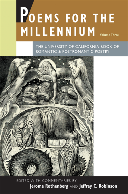 Jeffrey C. Robinson, Jerome Rothenberg - Poems for the Millennium, Volume Three, E-bok
