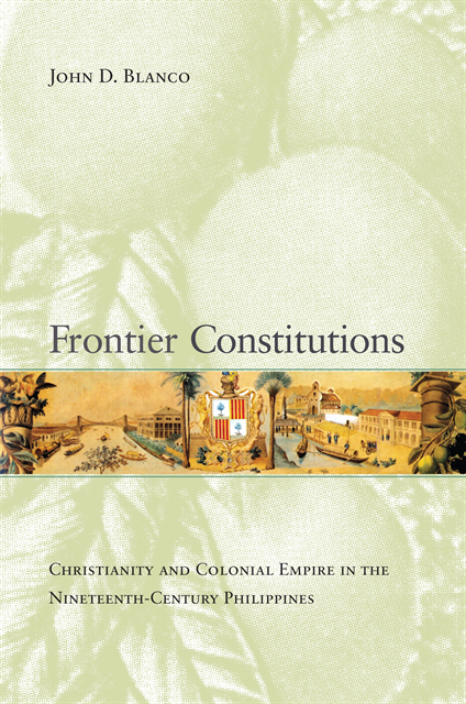 John D. Blanco - Frontier Constitutions, E-bok