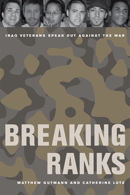 Matthew C. Gutmann - Breaking Ranks, E-bok