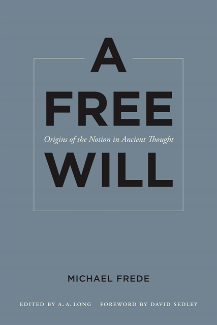 Michael Frede, A. A. Long - Free Will, E-bok