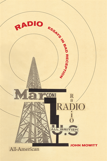 John Mowitt - Radio, E-bok