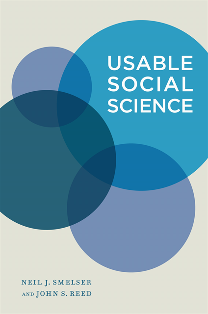 John S. Reed, Neil J. Smelser - Usable Social Science, E-bok