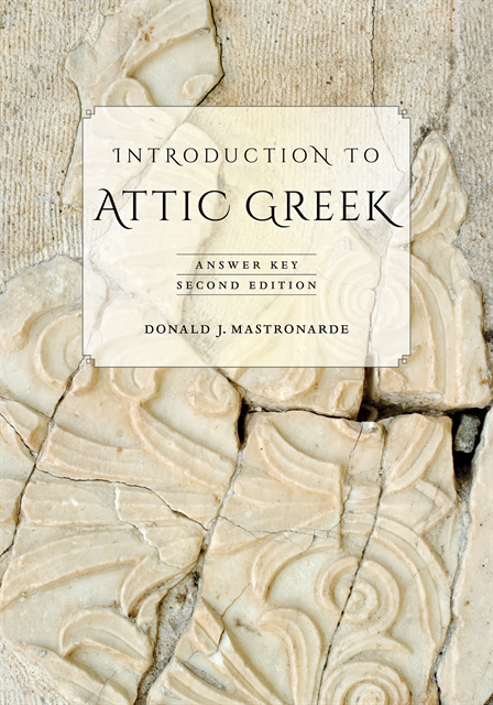 Donald J. Mastronarde - Introduction to Attic Greek, E-bok