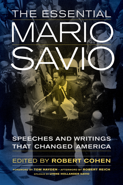 Robert Cohen - Essential Mario Savio, E-bok