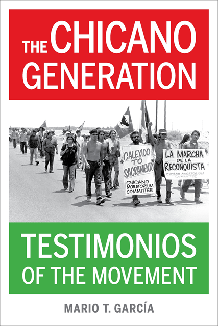 Mario T. Garcia - Chicano Generation, E-bok