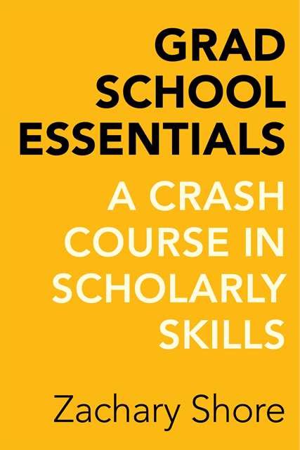 Zachary Shore - Grad School Essentials, E-bok