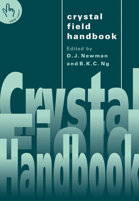 D. J. Newman, Betty Ng - Crystal Field Handbook, Häftad. Tillgänglighet: Lägg i varukorg