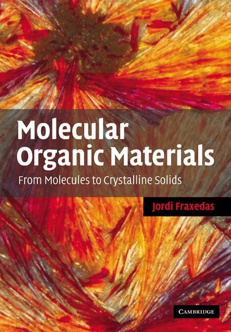 Jordi Fraxedas - Molecular Organic Materials, Häftad