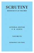 Scrutiny vol. 20 Index & Retrosp