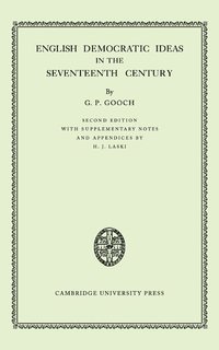 English Democratic Ideas in the Seventeenth Century