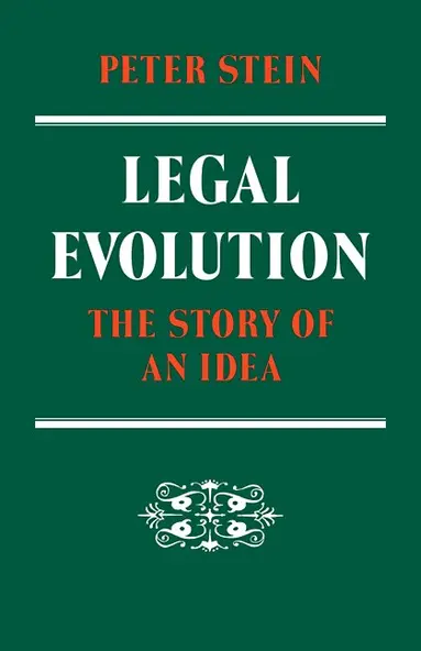 Peter Stein - Legal Evolution, Häftad