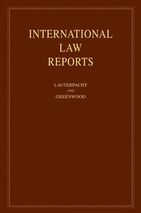 International Law Reports: Volume 138
