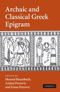 Archaic and Classical Greek Epigram