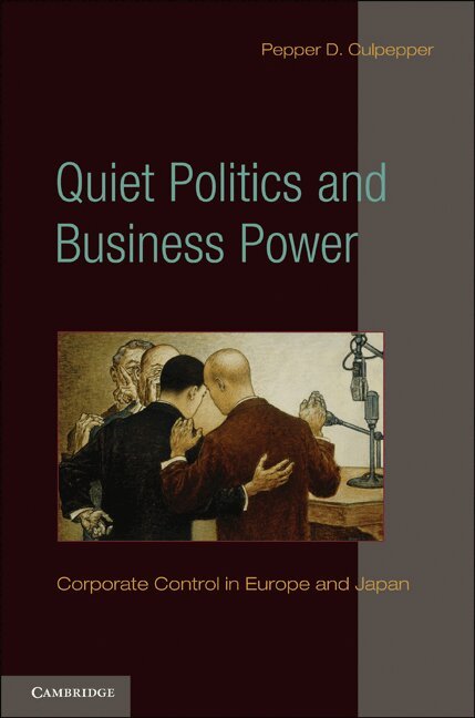 Pepper D. Culpepper - Quiet Politics and Business Power, Häftad