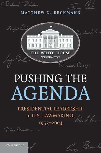Matthew N. Beckmann - Pushing the Agenda, Häftad. Tillgänglighet: Lägg i varukorg
