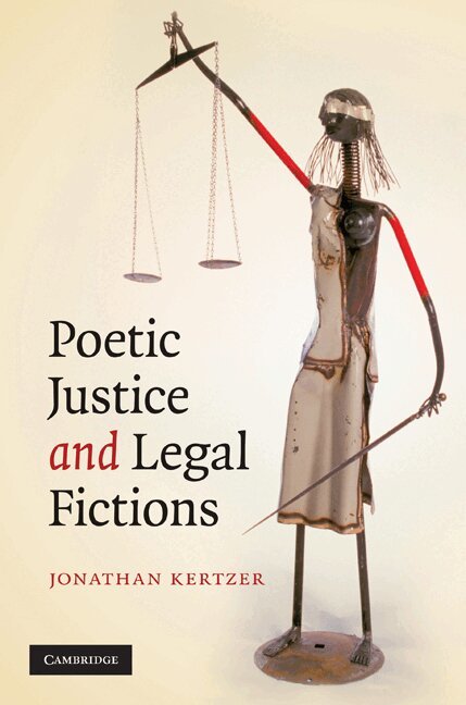 Jonathan Kertzer - Poetic Justice  and Legal Fictions, Inbunden